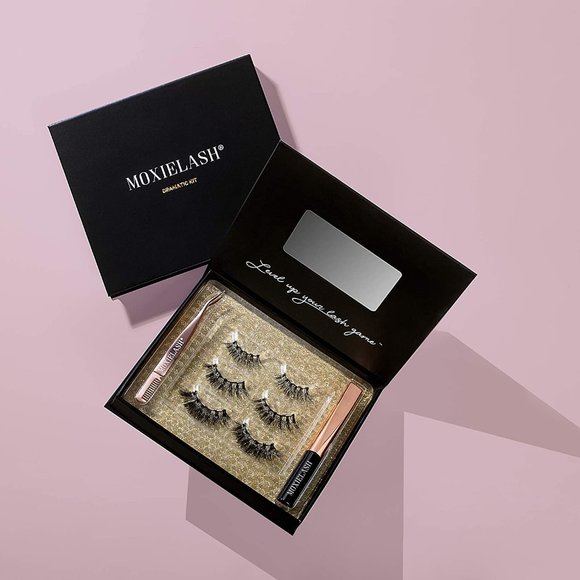 NEW MOXIELASH Dramatic Kit Mink Magnetic Eyelashes - Picture 8 of 8